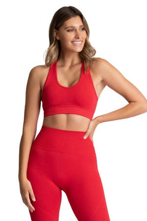 AVA Active bra Red / S Seamless Bra