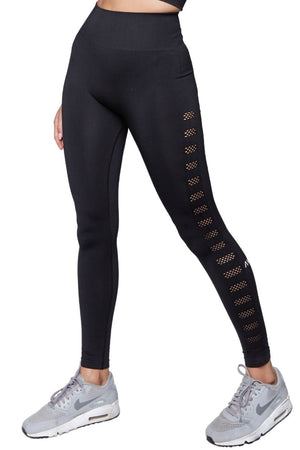 AVA Active leggings S Side Mesh Leggings