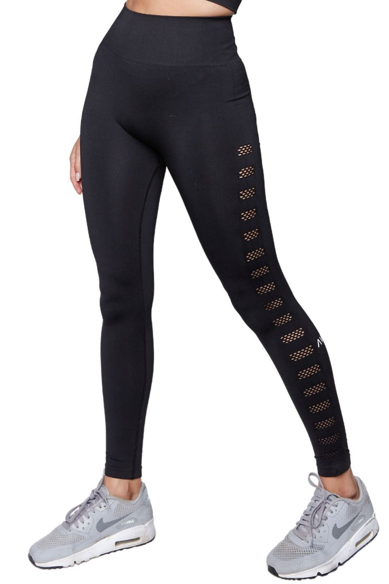 Mesh Insert Active Leggings - Compare at $78