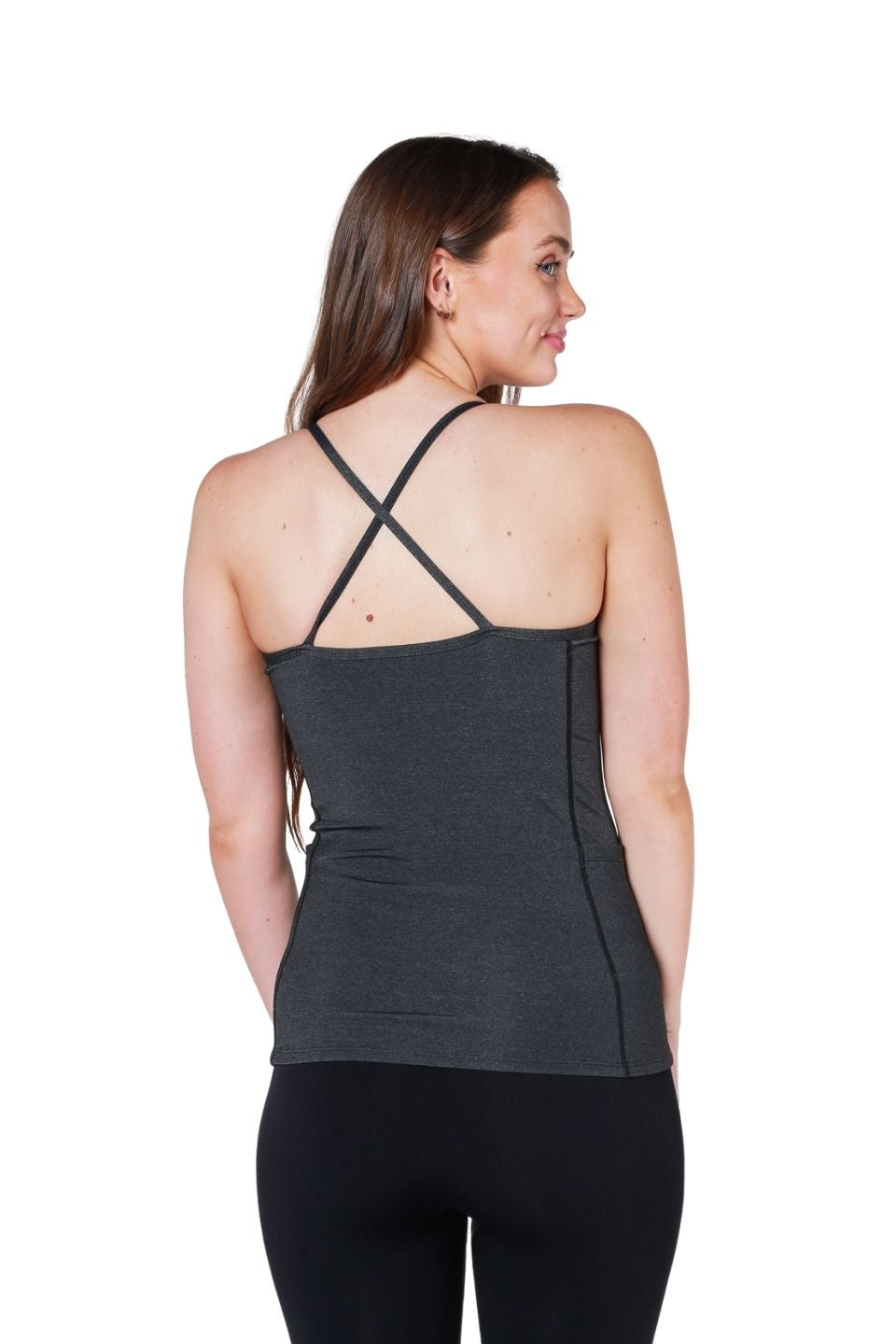 AVA Active Tank Tops Pocket Tank Top